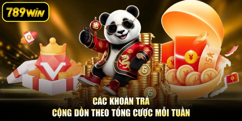 Các khoản trả cộng dồn theo tổng cược mỗi tuần